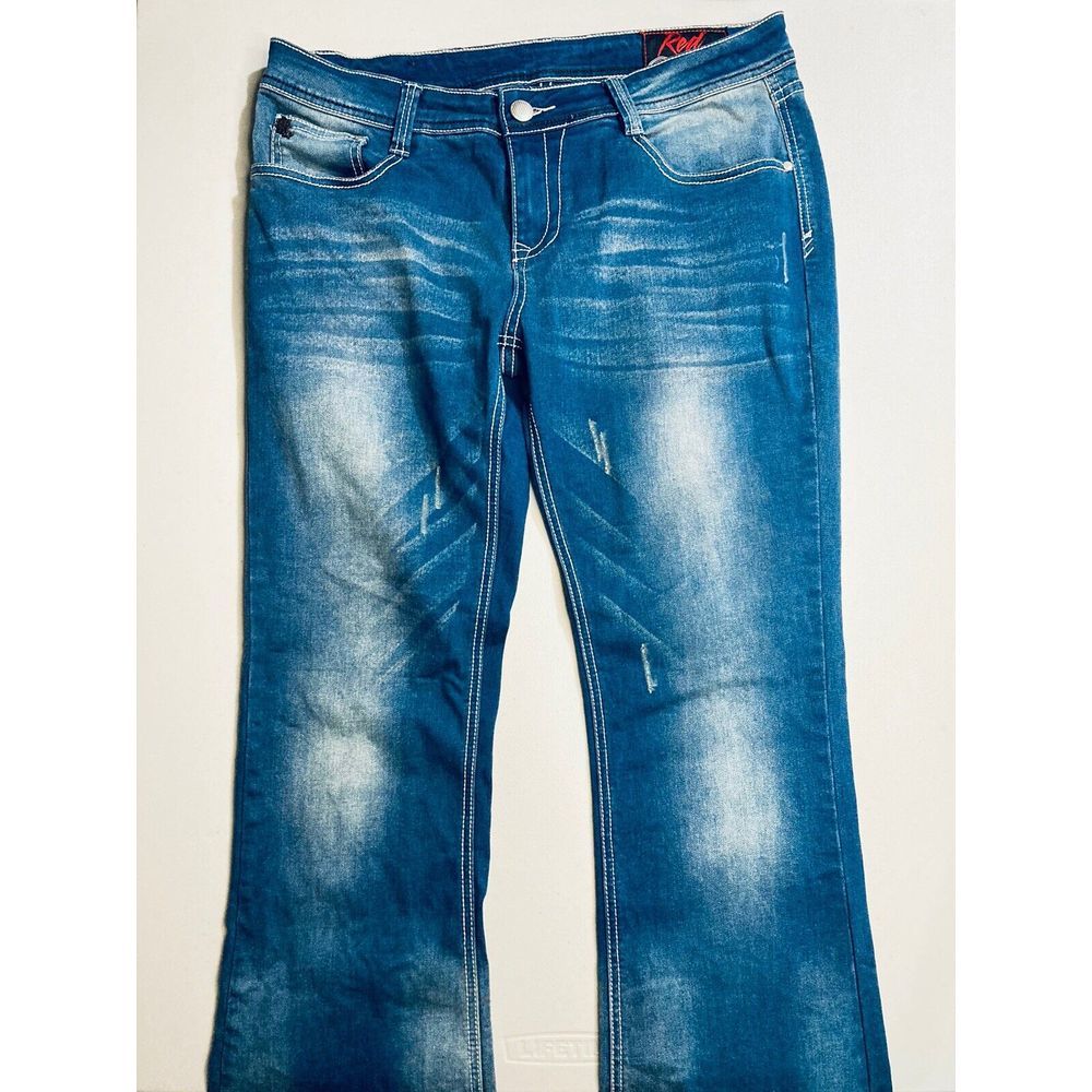 Red Label London By Rose Royce Women’s Denim Jeans Size 11/12 (34x32 Measured)